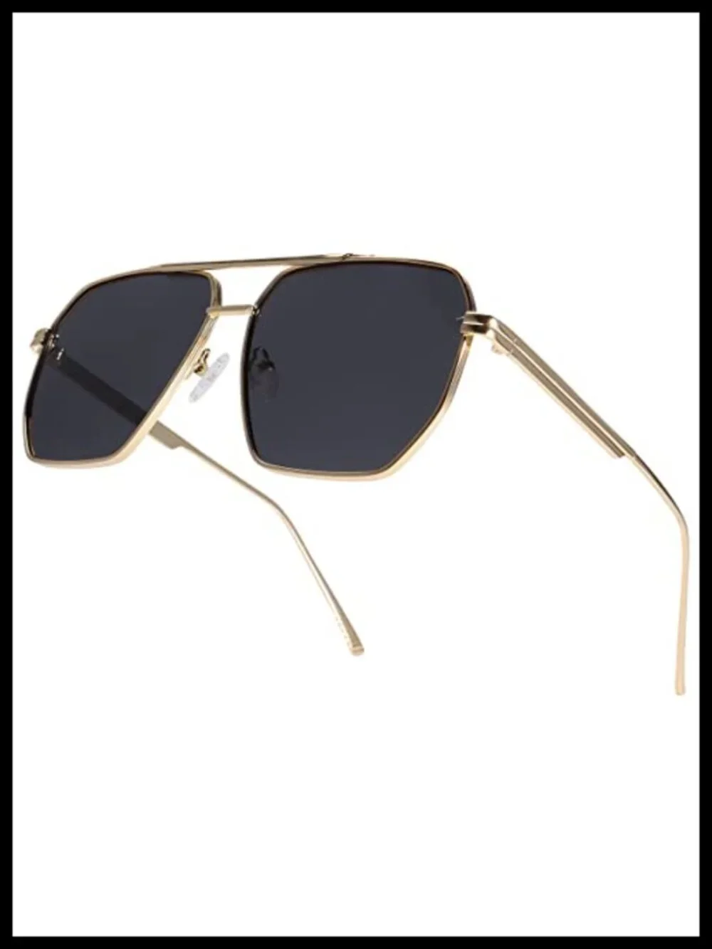 Polarized Oversized Square Aviator Retro Sunglasses Women UV400